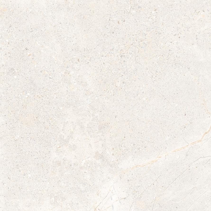 Плитка Rondine Crust White Ret 60x60 см, поверхность матовая