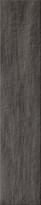 Плитка Rondine Greenwood Nero Strong 24x120 см, поверхность матовая, рельефная