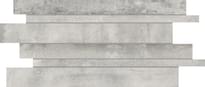 Плитка Rondine Icon Gray Muretto 30x60 см, поверхность матовая, рельефная