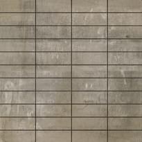 Плитка Rondine Icon Olive Mosaico Mattoncino 30x30 см, поверхность матовая, рельефная