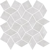 Плитка Rondine Industrial Color Chic Cloud Mosaico Diamond 30x30 см, поверхность матовая