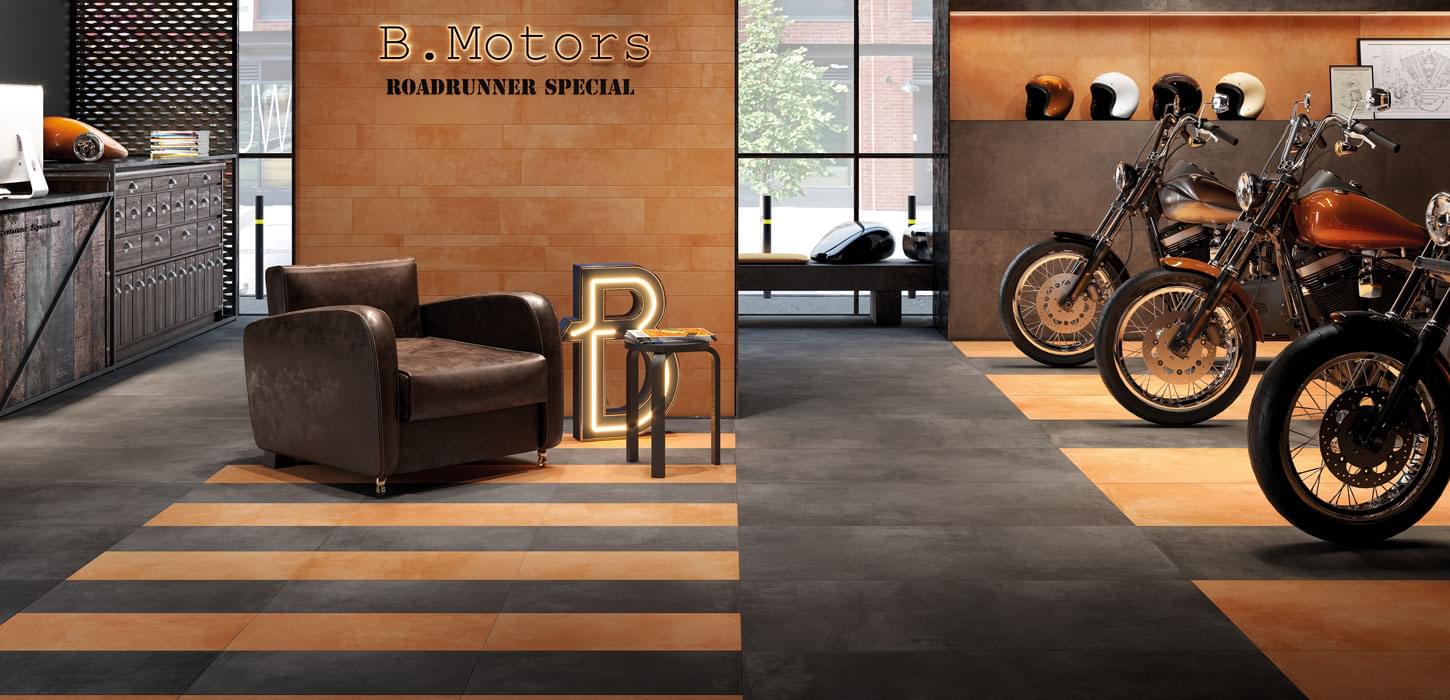 керамогранит фабрики Rondine коллекция Industrial Color Chic