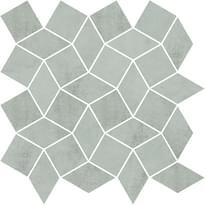 Плитка Rondine Industrial Color Chic Sage Mosaico Diamond 30x30 см, поверхность матовая