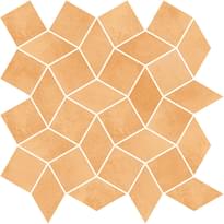 Плитка Rondine Industrial Color Chic Turmeric Mosaico Diamond 30x30 см, поверхность матовая