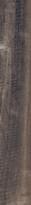 Плитка Rondine Inwood Black 15x100 см, поверхность матовая, рельефная