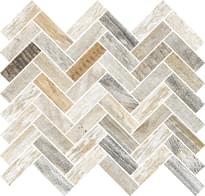 Плитка Rondine Inwood Sky Mosaico Spina 32x28.5 см, поверхность матовая