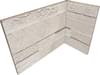 Плитка Rondine Loft 3D Beige Angolo Interno 20x10x15 10x20 см, поверхность матовая