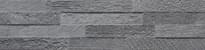 Плитка Rondine Loft 3D Dark 15x61 см, поверхность матовая