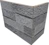Плитка Rondine Loft 3D Dark Angolo Esterno 20x10x15 10x20 см, поверхность матовая, рельефная