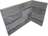 Плитка Rondine Loft 3D Dark Angolo Interno 20x10x15 10x20 см, поверхность матовая