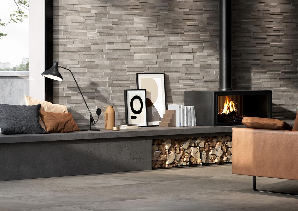 керамогранит фабрики Rondine коллекция Loft 3D