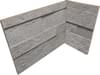 Плитка Rondine Loft 3D Taupe Angolo Interno 20x10x15 10x20 см, поверхность матовая, рельефная