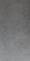 Плитка Rondine Loft Dark Strong R11 Rect 40x80 см, поверхность матовая, рельефная