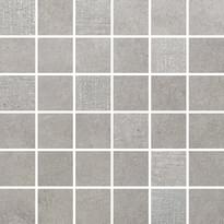 Плитка Rondine Loft Light Grey Mosaico 30x30 см, поверхность матовая