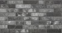 Плитка Rondine London Brick Charcoal 6x25 см, поверхность матовая