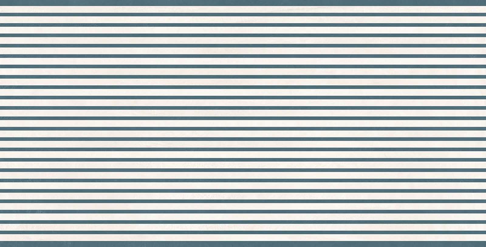 Плитка Rondine Ludo Nova 3D Bianco Blu Ret 60x120 см, поверхность матовая