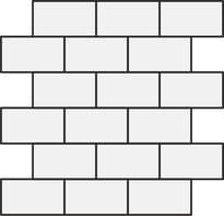 Плитка Rondine Murales Beige Mosaico Rect 30x30 см, поверхность матовая