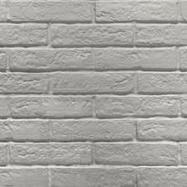 Плитка Rondine New York Grey Brick 6x25 см, поверхность матовая, рельефная