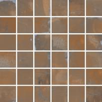 Плитка Rondine Oxyd Corten Mosaico Rect 30x30 см, поверхность матовая