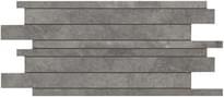 Плитка Rondine Pietre Di Fiume Antracite Muretto 30x60 см, поверхность матовая, рельефная