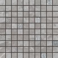 Плитка Rondine Pietre Di Fiume Grigio Mosaico Mix 30x30 см, поверхность матовая, рельефная