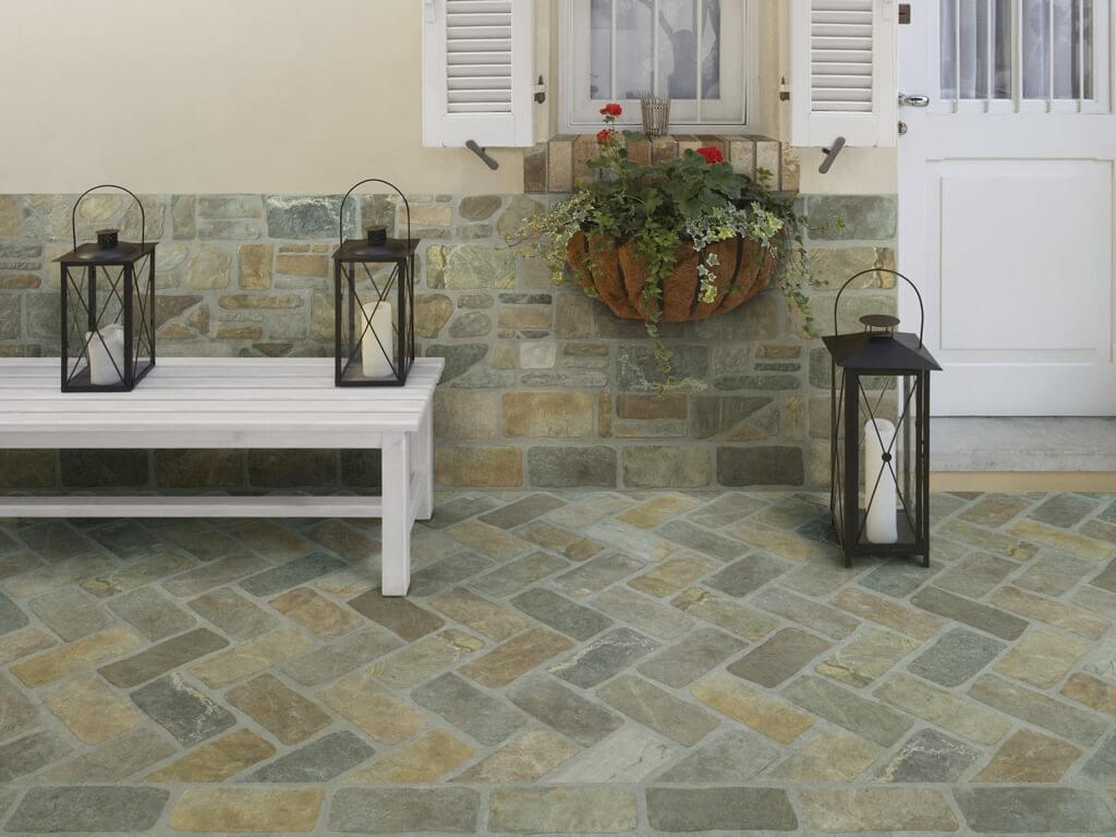 керамогранит фабрики Rondine коллекция Pietre Di Fiume