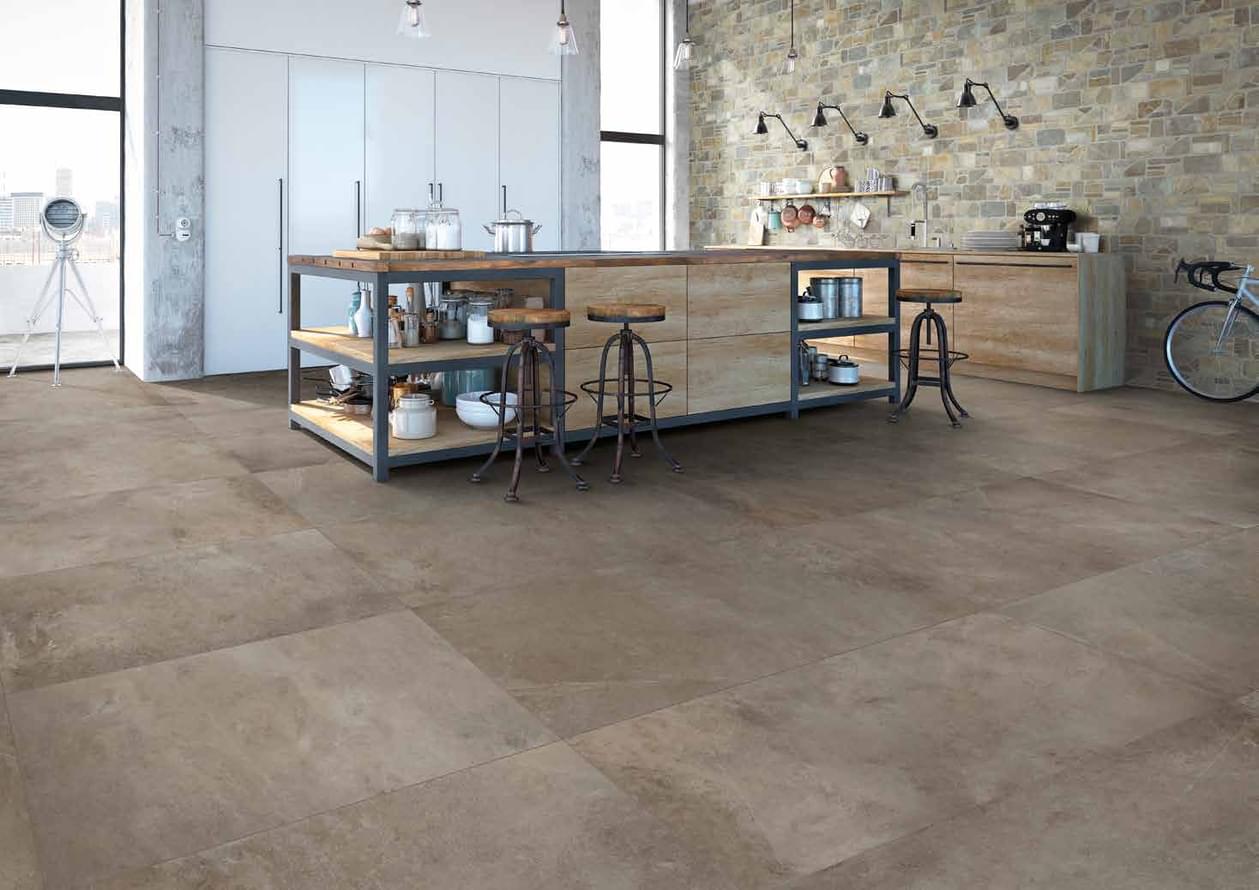 керамогранит фабрики Rondine коллекция Pietre Di Fiume