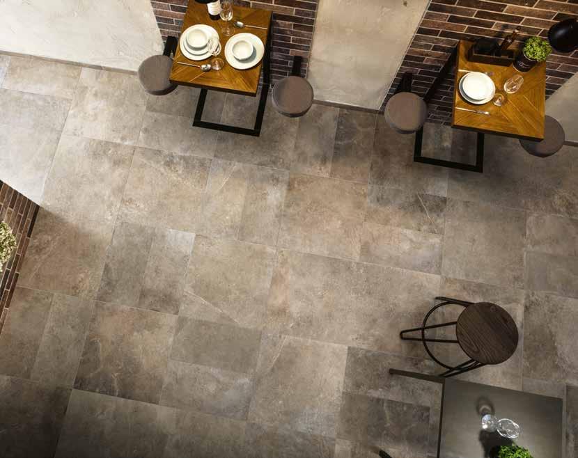 керамогранит фабрики Rondine коллекция Pietre Di Fiume