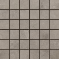 Плитка Rondine Pietre Di Fiume Tortora Mosaico 30x30 см, поверхность матовая, рельефная