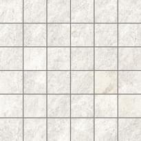 Плитка Rondine Quarzi White Mosaico 30x30 см, поверхность матовая