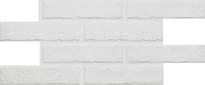Плитка Rondine The Wall White Su Rete 51.6x27.2 см, поверхность матовая, рельефная