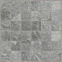 Плитка Rondine Valeria Grigio Lineare 60.5x60.5 см, поверхность матовая, рельефная