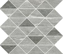 Плитка Rondine Valsertal Stone Greige Triangle 31x31 см, поверхность матовая, рельефная