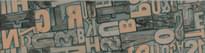 Плитка Rondine Visual Dec Brio 15x61 см, поверхность матовая, рельефная