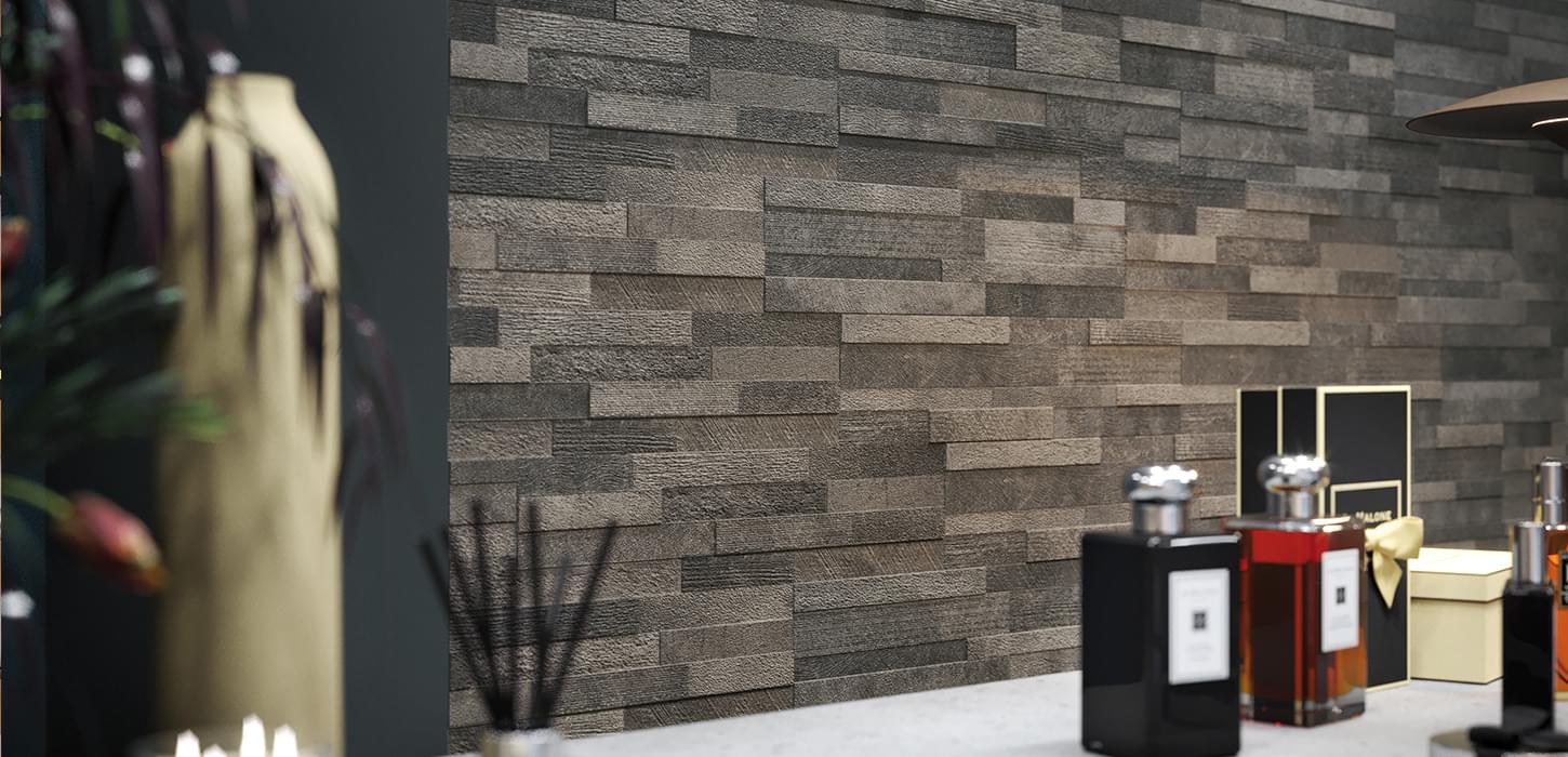 керамогранит фабрики Rondine коллекция Volcano 3D