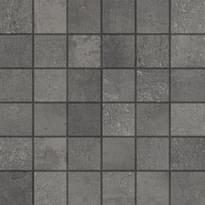 Плитка Rondine Volcano Dark Mosaico 30x30 см, поверхность матовая