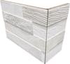 Плитка Rondine Wall Art Ice Angolo Esterno 15x20 см, поверхность матовая