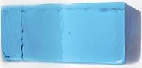 Плитка S.Anselmo Glass Bricks Aquamarine Half 5.3x12 см, поверхность микс
