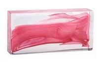 Плитка S.Anselmo Glass Bricks Cloud Pink 11.6x24.6 см, поверхность глянец