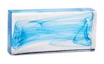 Плитка S.Anselmo Glass Bricks Cloud Sky Blue Tavella 11.8x24.6 см, поверхность глянец