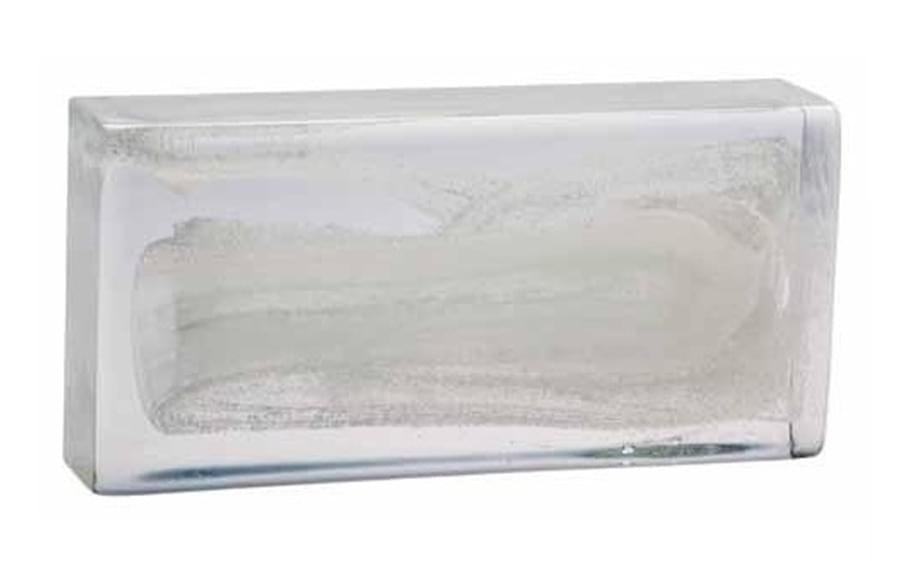 S.Anselmo Glass Bricks Cloud White Tavella 11.8x24.6