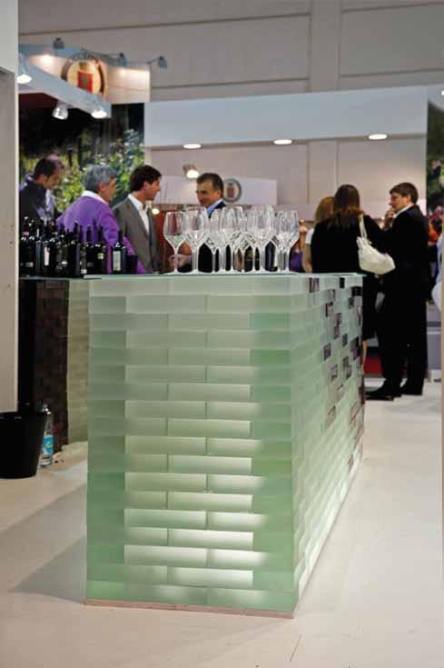 стекло фабрики S.Anselmo коллекция Glass Bricks