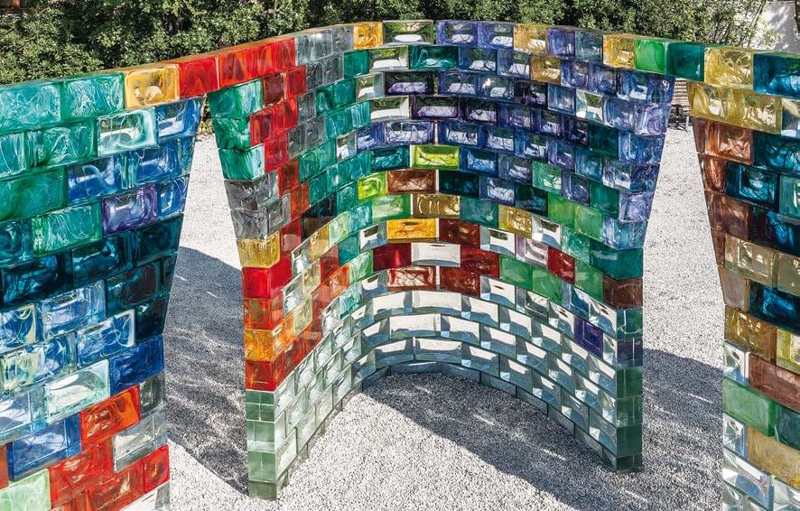 стекло фабрики S.Anselmo коллекция Glass Bricks