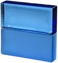 Плитка S.Anselmo Glass Bricks Sapphire 11.6x24.6 см, поверхность микс