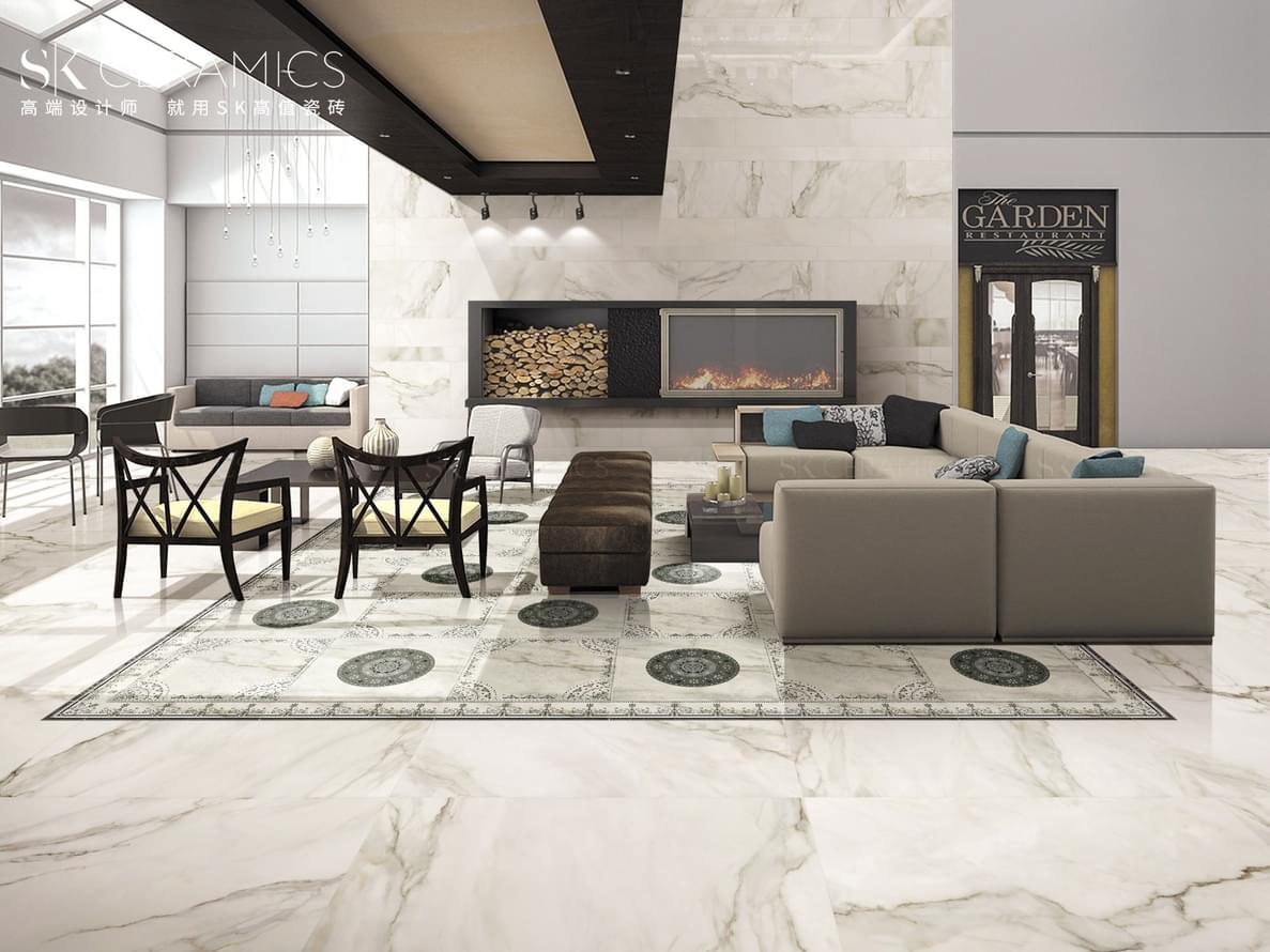 керамогранит фабрики SK Ceramics коллекция Calacatta