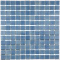 Плитка Safranglass Mosaic Azul Marino Antislip 31.5x31.5 см, поверхность матовая