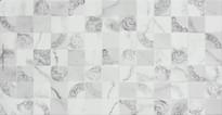 Плитка Saloni Corinto Mosaico Blanco 31x60 см, поверхность глянец, рельефная