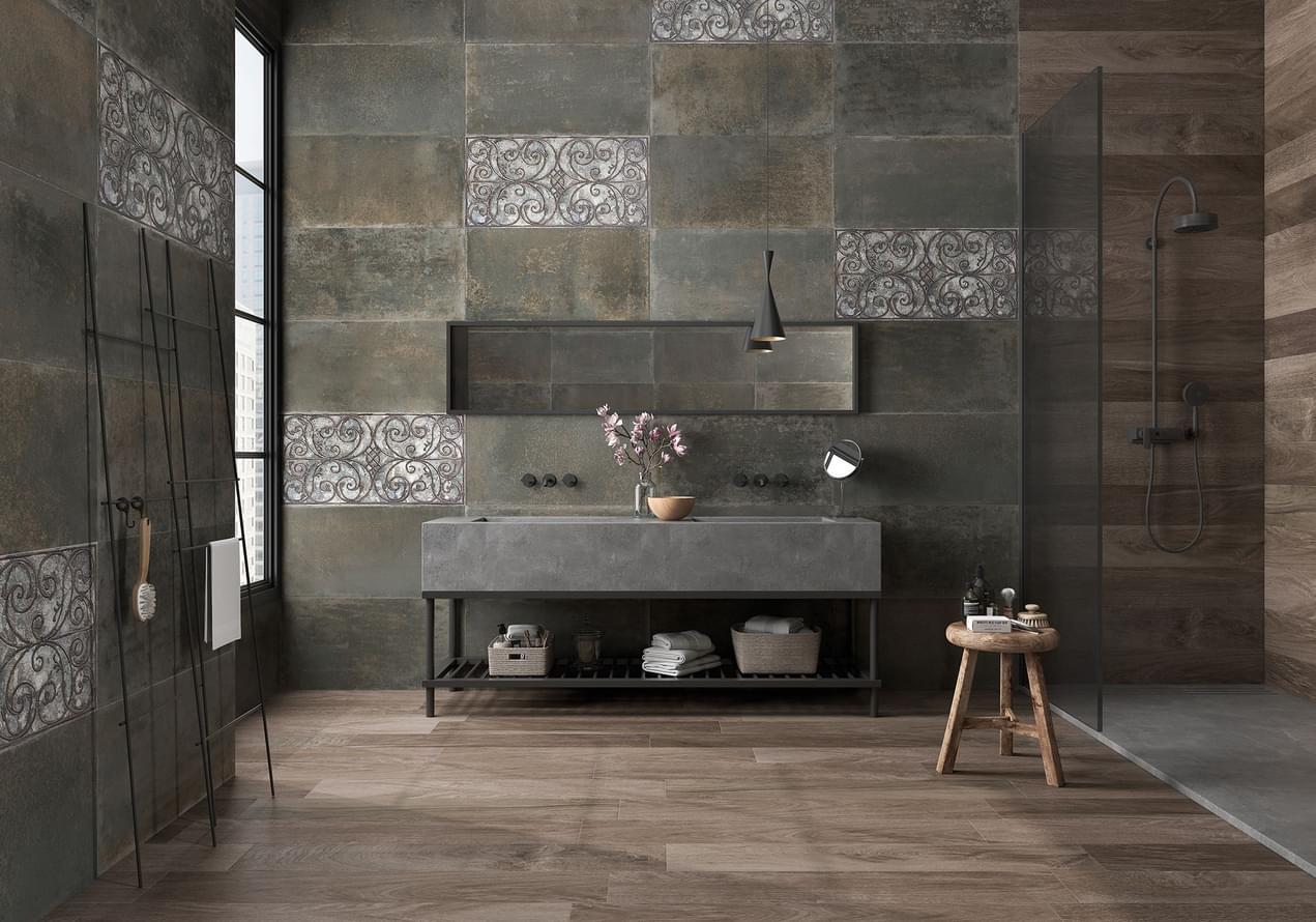 керамогранит фабрики Saloni коллекция Foundry