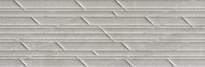 Плитка Saloni Way Gris Rif 30x90 см, поверхность матовая, рельефная