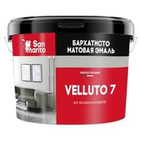 San Marito Краски И Эмали Velluto 7 База С-8 2.7 л  эмаль поверхность 